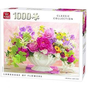 Puzzle Rey El Lenguaje de las Flores 1000 Piezas