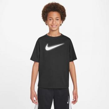 Nike Dri-FIT Graphic T-Shirt Boys Black, Size XS