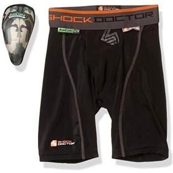 AirCore Hard Cup Compression Short Black L
