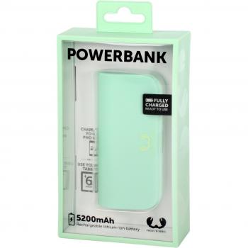 Fresh ’N Rebel 948102 - Batería externa 5200 mAh