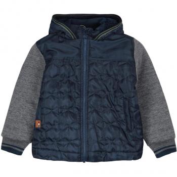boboli Fleece Jacket Combined For Boy, Abrigo para Niños, Azul