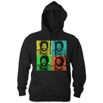 Bud Spencer B.Joe - Sudadera con capucha para hombre, color negro Negro XL