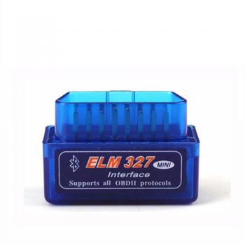 JDIAG MINI ELM327 Bluetooth OBDII Escáner de diagnóstico súper mini olmo 327 lector de código obd2 Herramienta de escaneo del motor V1.5 azul