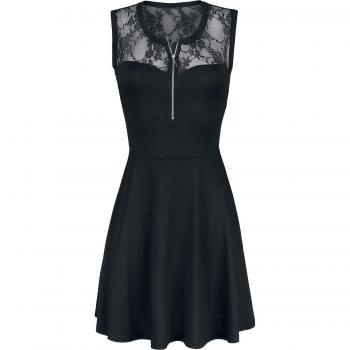 Outer Vision Woman'S Dress Lilly Vestido Negro XXL