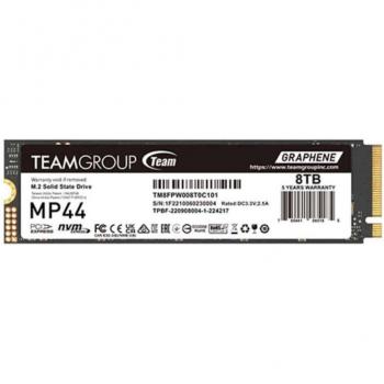 Team Group TM8FPW008T0C101 8 TB PCI Express 4.0 NVMe M.2 Internal Solid State Drive