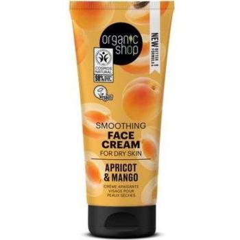 Organic Shop Crema Facial Ligera Hidratante Piel Seca Albaricoque y Mango 50ml