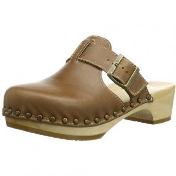Berkemann City-Toeffler - Zuecos de cuero para mujer