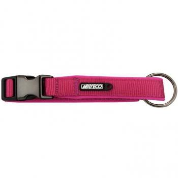 Nayeco Collar de Neopreno para Perros, Color Fucsia, Tamaño 28-35 cm x 15 mm