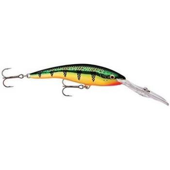 Rapala Bx Brat-Material Cuerpo de Balsa-Señuelo Pesca en Agua Dulce-Profundidad de Nado 0,9m-5cm/10g-Hecho en Estonia-Blue Ghost, Unisex-Adult, Flash Perch, Taille 13cm / 42g