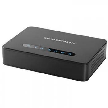 Gateway VoIP Grandstream HT814 V2 con 4 puertos FXS, Router Integrado y Soporte de Seguridad TLS/SRTP