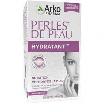 Cápsulas Hidratantes Perles de Peau Arkopharma - 180 Cápsulas