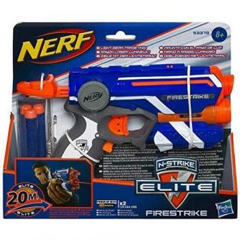 Pistola Nerf Elite Firestrike con Luz Integrada
