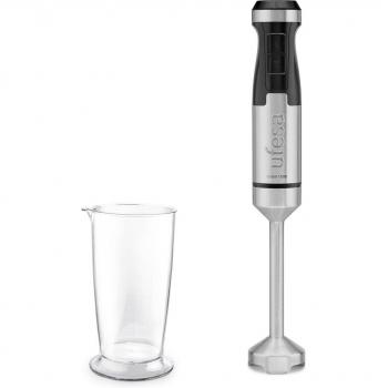 Batidora de Mano Ufesa Orion 1500W con 4 Cuchillas, Vaso Medidor 700ml y Base Antirayaduras