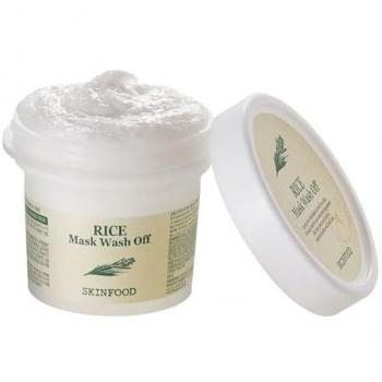 Skinfood Rice Wash-Off Mask - 120g, Nourishing and Brightening