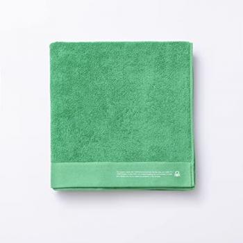 Toalla 90x150 cm de algodón orgánico 450gsm azul Benetton