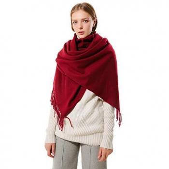 Eagool Bufanda de cachemir gruesa para mujer idea de regalo para mujer chal de lana súper suave extremadamente cálido para invierno otoño y primavera