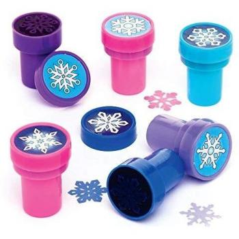 Snowflake Self-Inking Stampers (Pack of 10)