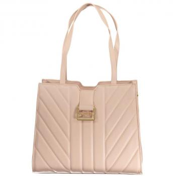 Valentino Pink Chain Handle Tote Bag for Women - One Size Rosa Shopper