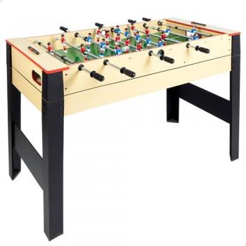 Mesa Multijuegos 14 en 1 Colorbaby, dimensiones 122 x 80 x 61 cm, incluye futbolín, ping-pong, hockey, billar, damas y ajedrez