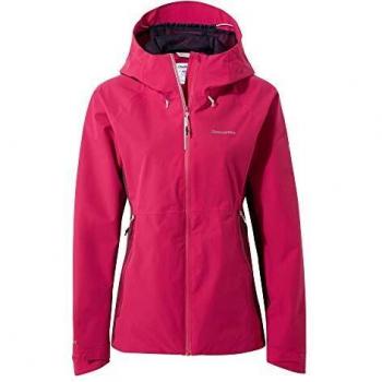 Craghoppers Haidon - Chaqueta Impermeable para Mujer, Mujer, Color Winter Rose, tamaño 8