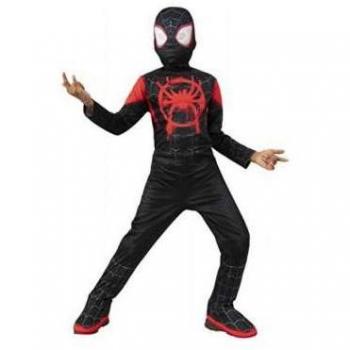 Rubies - Disfraz de Spiderman Miles Morales Classic para Niño, Talla M (5-6 Años), Marvel Infantil