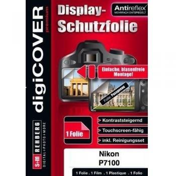DigiCOVER - Protector de Pantalla antirreflectante para Nikon Coolpix P7100