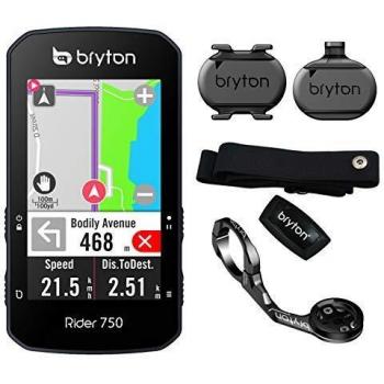 Bryton 750 t GPS, Adultos Unisex, Negro, pequeño