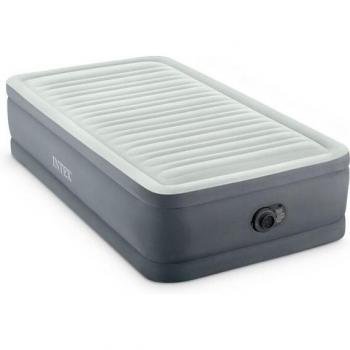 Colchón Hinchable Intex PremAire Dura-Beam con Bomba Integrada, 99 x 191 x 46 cm