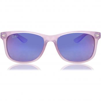 Ray-Ban Kids RJ9052SF Junior New Wayfarer Asian Fit 7147B1 Purple Sunglasses Size 50