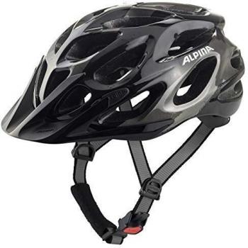 Alpina Thunder - Casco de ciclismo, color Negro