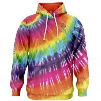 Sudadera con capucha Otso Tie Dye multicolor - S