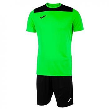 Set de Entrenamiento Hombre Joma Phoenix II Verde Flúor Negro 103124 Ligero