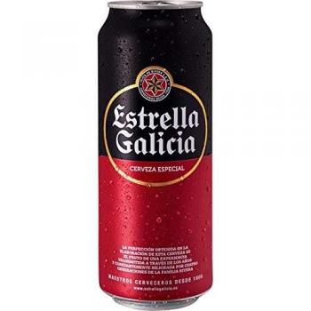 Cerveza Estrella Galicia Bebida Alcoholica - 500 ml