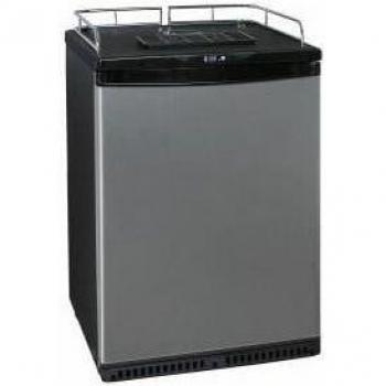 Dispensador de cerveza y refrigerador para barriles de hasta 50L - 160 vatios - Negro