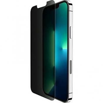 Belkin protector de pantalla TemperedGlass Privacy para iPhone 14,13yiPhone13 Pro,superficie tratada