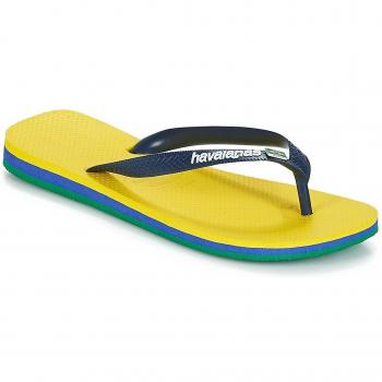Havaianas Brasil Layers Chanclas para Mujer en Amarillo