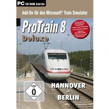 Train Simulator - ProTrain 8 Deluxe: Hannover - Berlin [Importación alemana]