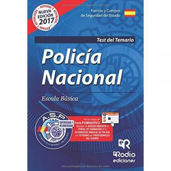 Cuerpo Nacional de Policía. Escala básica. Test del Temario. Cuarta Edición