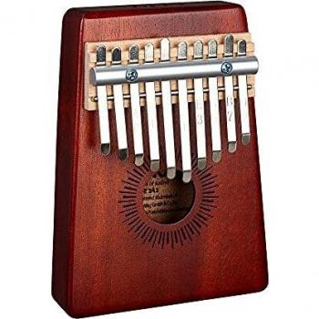 Mahogany 10-Key Red Kalimba by Sela Percussion