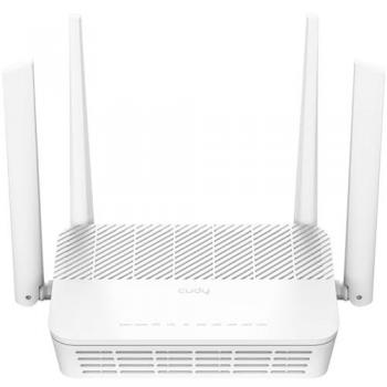 Router Cudy AX3000 Wi-Fi 6 Mesh Doble Banda 2.5G WAN, 4 Puertos Gigabit RJ45, MU-MIMO, Soporte VPN