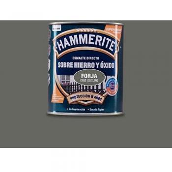 Hammerite Esmalte directo sobre hierro y óxido Forja Gris Oscuro 750 ml