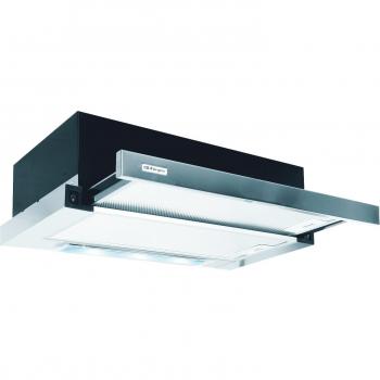 Orbegozo TL 06260 IN-Campana telescópica, INOX, 2 Motores de 120 W, Plata