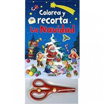 Colorea y recorta la Navidad