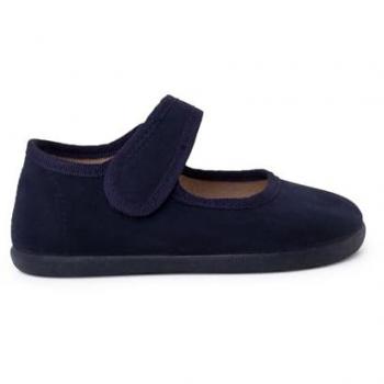 Merceditas Barefoot Serratex para Niña con Cierre Adherente Talla 22 Color Azul Oscuro