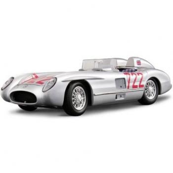 Bburago 1:18 Gold Mercedes-Benz 300 SLR Mille Miglia
