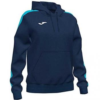 Sudadera con capucha mujer Joma Championship IV marino turquesa flúor