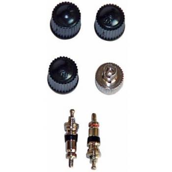 Set de 6 Tapones de Válvula para Neumáticos HPAUTO 18310
