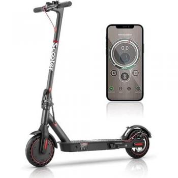iScooter Patinete Eléctrico i9P - Velocidad 25 km/h, hasta 25 km de Largo Alcanc, Plegable Patinete Electrico Adultos, Control de Crucero, Soporta hasta 120kg