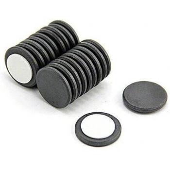 first4magnets F253FA -20 25 mm diámetro x 3 mm de grosor Y10 espuma autoadhesiva con imán ferrita 0,69 kg bodycore