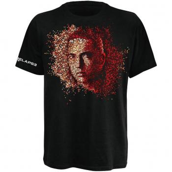 Bravado camiseta eminem portada relapse color negro talla s